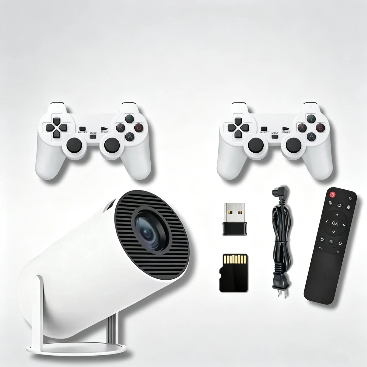 🎮 Retro Game Projector – Thousands of Classic Games, Big Screen, Plug & Play