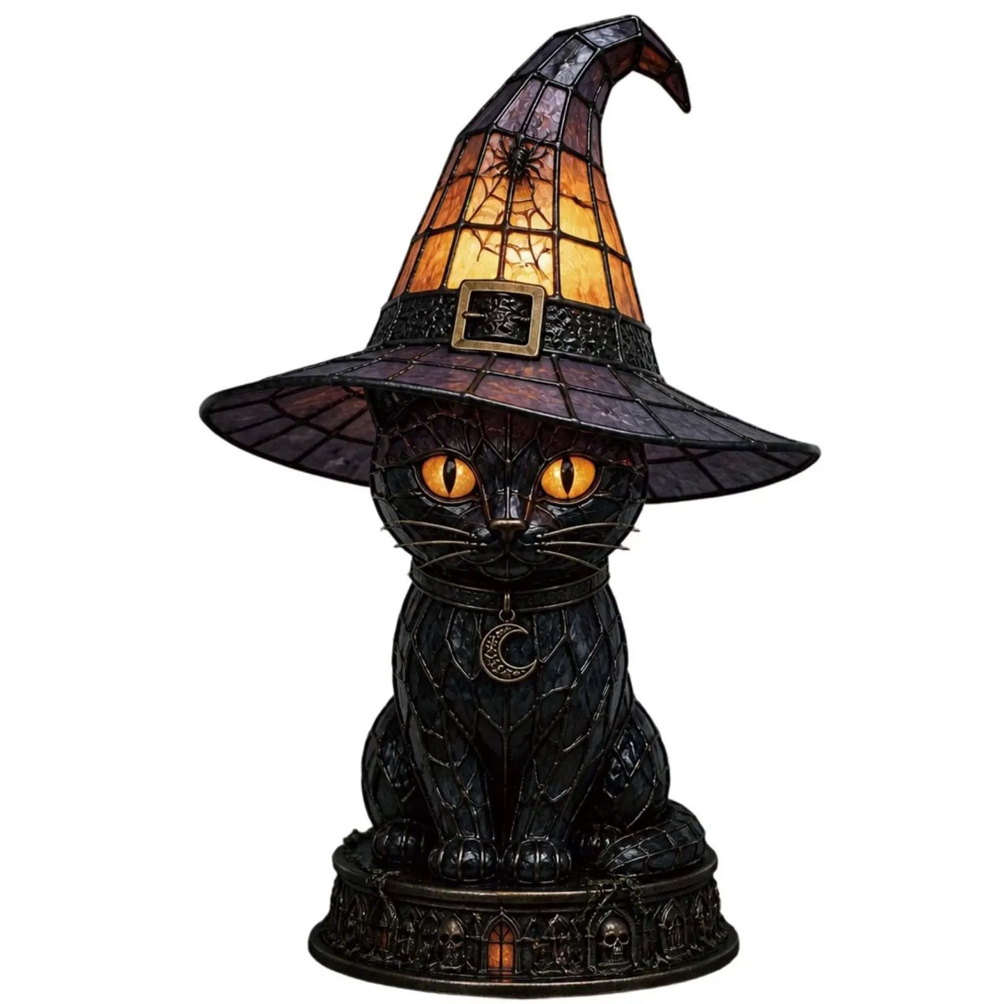🐈 Halloween Black Cat Table Lamp – A Cozy Autumn Glow With A Touch Of Magic